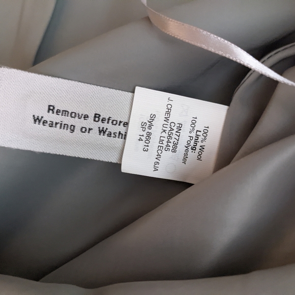 J. Crew No. 2 Pencil Skirt 100% Wool EUC - Picture 3 of 4